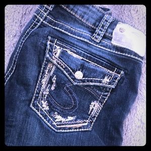 🌼🌸 FUN Silver Jeans 🌸🌼